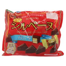 부르본 미니 실베느 초콜릿 케이크 바닐라 12개입, 113g, 1개