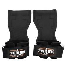 Zero to Hero Pro Grip Health 提升左右腕托可拆卸黑色, Black, 1套