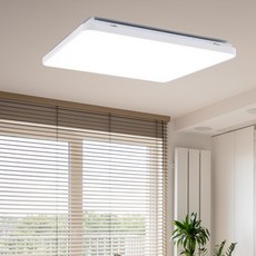 국산 LED 거실등 큰방등 안방등 조명 전등 교체 100W 삼성칩 700x700, 화이트
