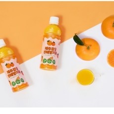 제주 감귤 한라봉 천혜향 주스 음료 340ml 생과일 어린이간식 직장인 학생 아침 주스, 6개
