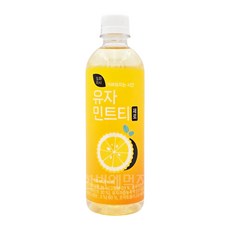 일화차시 유자민트티 제로, 500ml, 1개