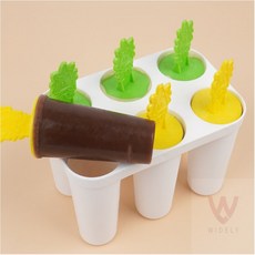 WIDELY 아이스크림메이커 6구 아이스크림얼음트레이