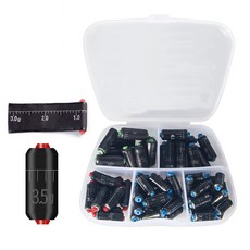 낚시 편납 봉돌 5종 세트 1.5g 2g 2.5g 3g 3.5g 채비 싱커 민물낚시 잘라쓸 수 있는 제품, 1개, 25개입