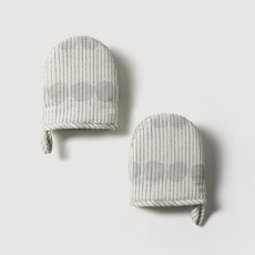 JAJU 드로잉도트코튼미니주방장갑2개 아이보리 532999, JAJU 드로잉도트코튼미니주방장갑2개 아이보리 5329