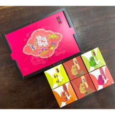 台灣風味米餅禮盒，多種口味，獨立包裝，送禮自用皆宜, 300g, 1套