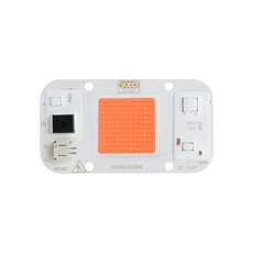 원예 실내 식물 성장 빛 COB LED 칩 50W 전체 스펙트럼 + 660NM, 50W 370-780NM 220V
