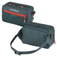 mont-bell GUNMETAL 腰包(大)-灰色