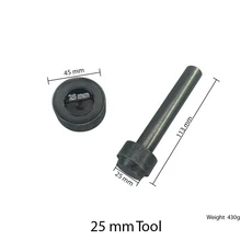 금속 아일렛 펀치 다이 가죽 공예 의류 40mm 30mm 도구 청바지 가방 25mm, 1개, 25mm Tools