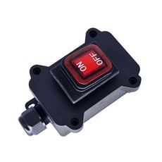 고용량 방수스위치 30A 산업용 솔라패널 중간스위치 IP67 싱글 SPS108, 1개