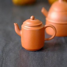 迷你茶壺, 一廠早期紫砂宜興原礦紅泥紫泥紫砂壺 一廠老壺彎嘴小立柱壺80cc1入 -, 1個, 80L