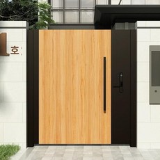 전원주택대문 현관문 단열 방화 출입문 철문 대문 주택 펜션 도어, B, 1개