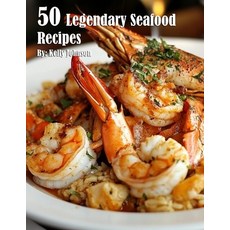 (영문도서) 50 Legendary Seafood Recipes Paperback, Marick Booster, English, 9798330699407