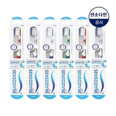 센소다인 컴플리트 프로텍션 미세모 칫솔, 1개입, 6개