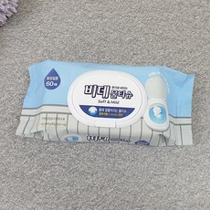 변기에 버리는 비데물티슈 60매 캡형, 1개, ◑상품선택⊙, 상세페이지 참조