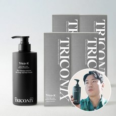 트리코닉스 트리코엑스 탈모완화 볼륨 샴푸, 4개, 500ml