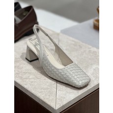 닥스 6cm 여성 메쉬 슬링백 샌들 스퀘어토 여름 데일리 DRD5011935