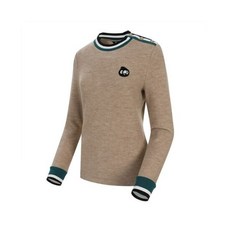 마코 (여성)배색 포인트 단추 티셔츠_MMW4TR01 3081128