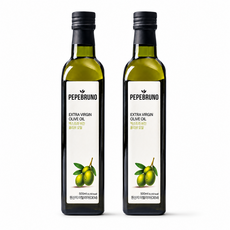 페페브루노 엑스트라버진 올리브오일, 500ml, 2개