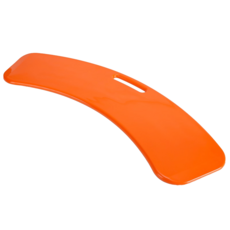 弧形移位板 表面光滑 兩端斜邊設計 底部防滑 方便移位, 橙色, 1個