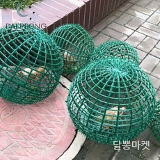 공 모양 닭장 원형 플라스틱 토끼 케이지 구형 이동식, 반짝임, 1개