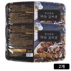 [홈쇼핑] 정성곳간 마늘갈비살, 2개, 300g