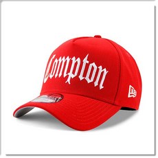 New Era Compton加州棒球帽, 紅, 1個