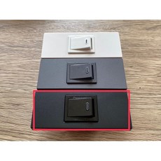 國際牌 迷你 迷你開關 系統櫃 木作 省空間 小可愛 單開關 霧黑 插座 霧面黑 蓋板 白色 灰色, 1個