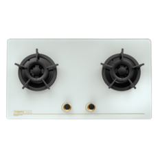 莊頭北 TG-8503BGW 清潔二口玻璃瓦斯爐 檯面爐 雙環火焰 銅鋁合金爐頭 熄火自動切斷 二級節能, 天然氣, TG-8503GW