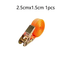 자동차 및 트럭용 헤비듀티 금속 버클 타이다운 화물 스트랩 - 안전한 수하물 및 화물 운송을 위한 강력한, 02 dl c 1.5m 1pcs