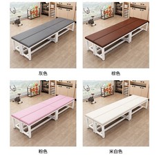 멀티 벤치의자 2인용벤치의자 라커룸 라운지 카페 실내용 1200mm, 화이트