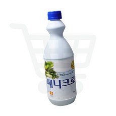쎄니크로 야채 소독제 과일 세정제 차아염소산 나트륨 주방 식품 소독용 1L 식기