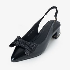 세라코리아 세라 크리스탈 보우 로우 힐 슬링백 K56G500