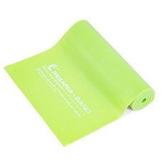 아이워너 엑서사이즈 밴드 중급자용 그린 필라테스 스트레칭 근력 전신 여행용 허벅지 팔, 0.5mm(중급자용) × 1.5M, 1개