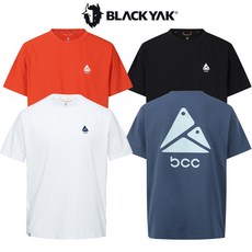 [블랙야크] 25년SS 공용 하절기 클라이밍 공용 로고 반팔티 1BYRTMU906