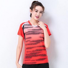 배구 유니폼 여자 커플 티셔츠 여성 단체복 테니스 스포츠 트레이닝 탁구 배드민턴 옷 핸드볼 의류 운동복 세트, 2XL