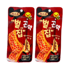 중국간식 벌집모양곤약 훠궈맛 마라 향라, 2개, 20g