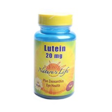 Nature's Life 葉黃素膠囊 20mg, 1罐, 30顆