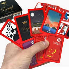 로얄트럼프 광화문 월숫자 국산화투 (조커6장 독도조커 고스톱 화투패 섯다 카드게임)