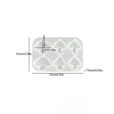 꽃 모양 계란 양초 실리콘 몰드 부활절 계란 모양 몰드 아로마테라피 양초 석고 레진 비누 몰드 부활절 홈, 06 J-5421, 1개