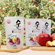 애플순 사과즙 100ml x 80포 nfc 착즙, 80개, 80개