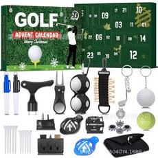 【臺灣出貨】跨境亞馬遜新款 Golf Advent Calendar for Men 高爾夫倒數日厤-奢尚匯品