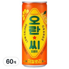 오란씨 오렌지 탄산음료, 60개, 250ml