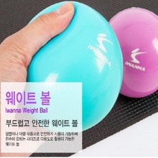아이워너 웨이트볼 1.5kg 민트 필라테스 헬스 운동, 꾹민꾹쿠팡 본상품선택