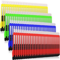 120 유틸리티 나이프 커터 수납식 9 너비 칼날 안전 잠금 컴팩트 박스 교체 홈 오피스 아트 공예 취미용, 유틸리티 나이프 박스 커터 유틸리티 나이프 접이식 9m