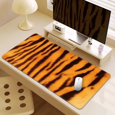 대형 게이밍 마우스 장패드 데스크매트 두꺼운, 1개, 700x300 3mm 패턴4