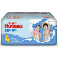 하기스 물놀이 팬티 기저귀 남여공용, 420매, 4단계