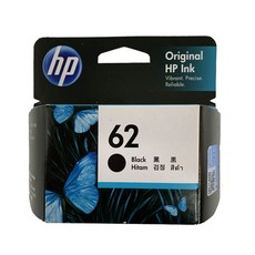 잉크메이드 HP62 정품잉크 HP62XL HP7645 HP250 HP5740 HP200 ENVY7645 5640 C2P04AA C2P05AA C2P06AA, 01.검정, 1개