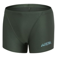 백화점상품 아레나 남성수영복 빔라이트 긴사각 카키 세련된 실내수영복