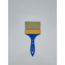 털이 안 빠지는 고탄력 다용도 페인트붓 100mm (4인치), 1개