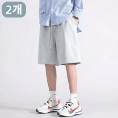 개미풍작 1+1 여름 남여공용 트레이닝 반바지